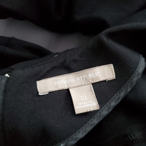 Banana Republic Black A Line Dress - Picture 3 of 4